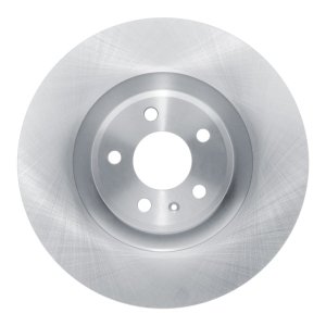 Porsche Macan Brake Rotor (1) - Right Front - R1 Concepts - Slotted - `15-`23